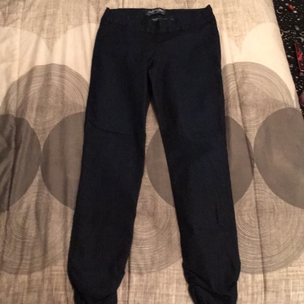 Dark blue jeans